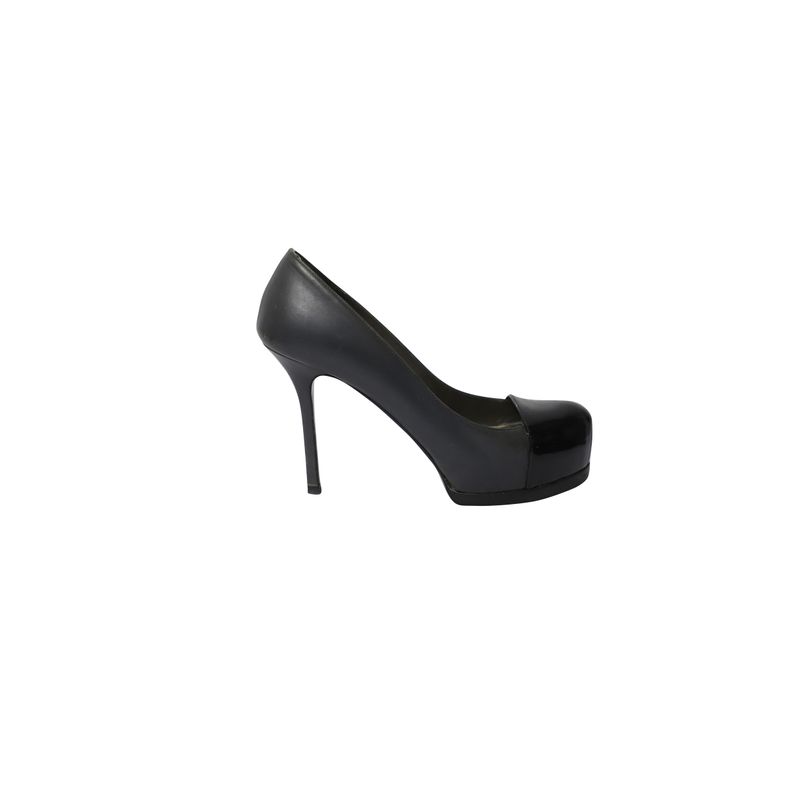 Saint Laurent Pumps In Black Leather